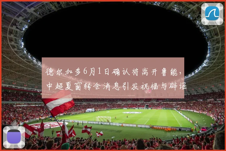 德尔加多6月1日确认将离开鲁能，中超夏窗转会消息引发祝福与辟谣_韩鹏_比赛_球迷